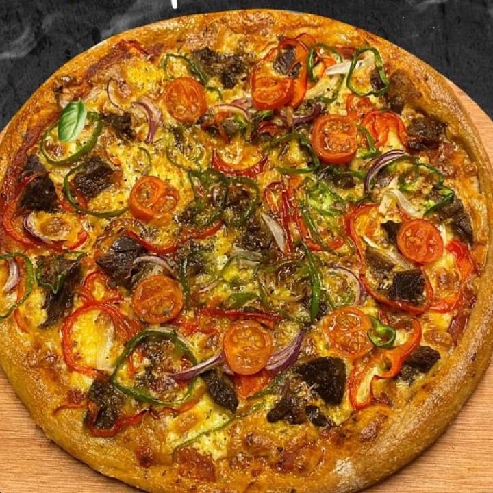 Wood-fired pizza